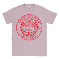Lilac northeastern university Classic Tee - linhVisuals