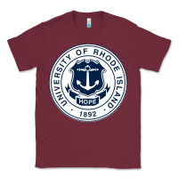Burgundy university of rhode island Classic Tee - linhVisuals