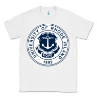White university of rhode island Classic Tee - linhVisuals