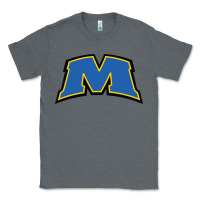 Charcoal Heather morehead state eagles wordmark Classic Tee - linhVisuals