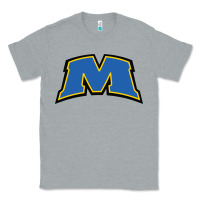 Heather Grey morehead state eagles wordmark Classic Tee - linhVisuals