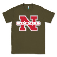 Army Green nicholls state colonels wordmark Classic Tee - linhVisuals