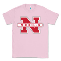 Bubblegum Pink nicholls state colonels wordmark Classic Tee - linhVisuals