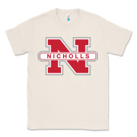 Natural nicholls state colonels wordmark Classic Tee - linhVisuals