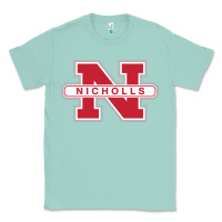 Seafoam nicholls state colonels wordmark Classic Tee - linhVisuals