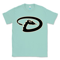 Seafoam D Backs Baseball Classic Tee - linhVisuals