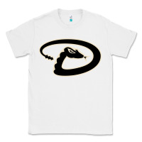 White D Backs Baseball Classic Tee - linhVisuals