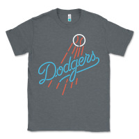 Charcoal Heather The Blue Crew Baseball Classic Tee - linhVisuals