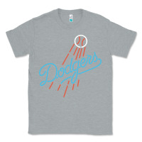 Heather Grey The Blue Crew Baseball Classic Tee - linhVisuals