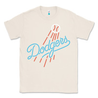 Natural The Blue Crew Baseball Classic Tee - linhVisuals