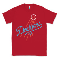 Red The Blue Crew Baseball Classic Tee - linhVisuals