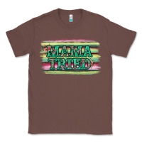 Chestnut Floral Mama Tried Classic Tee - Jasminsmagicworld