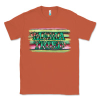 Copper Floral Mama Tried Classic Tee - Jasminsmagicworld