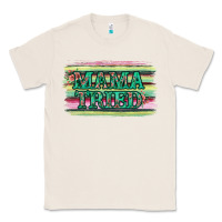 Natural Floral Mama Tried Classic Tee - Jasminsmagicworld