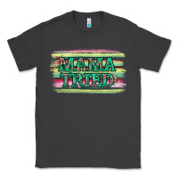 Smoke Floral Mama Tried Classic Tee - Jasminsmagicworld