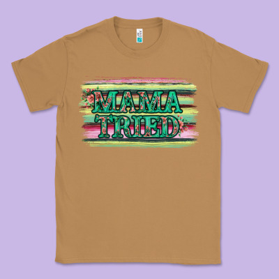 Floral Mama Tried Classic Tee Designed By Jasminsmagicworld