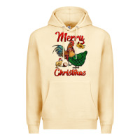 Pina Colada merry christmas chickens Premium Hoodie - RanaPortraitStore
