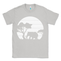 Moon Dust elephant art Classic Tee - linhVisuals