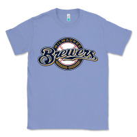 Colony Blue The Brew Crew Baseball Classic Tee - linhVisuals