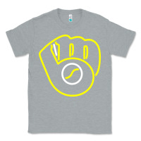 Heather Grey The Brew Crew Baseball Classic Tee - linhVisuals