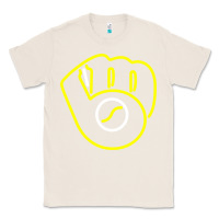 Natural The Brew Crew Baseball Classic Tee - linhVisuals