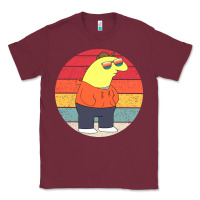 Burgundy smiling friends Classic Tee - linhVisuals