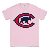 Bubblegum Pink The Cubbies Baseball Classic Tee - linhVisuals