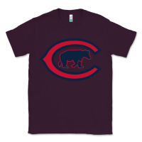 Plum The Cubbies Baseball Classic Tee - linhVisuals