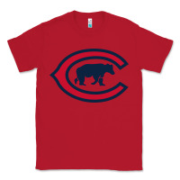 Red The Cubbies Baseball Classic Tee - linhVisuals