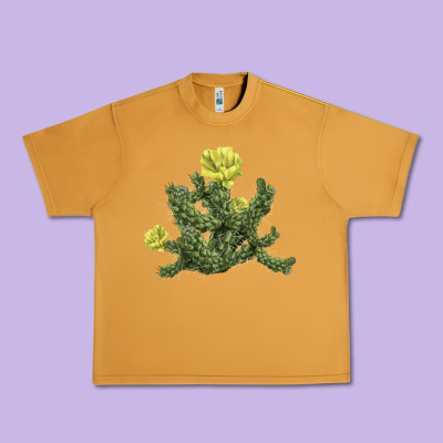 Whipple Cholla Cactus Urban Heavy Tee Designed By Lillyallendesigns