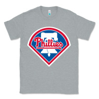 Heather Grey The Phils Baseball Merch Classic Tee - linhVisuals