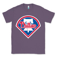 Lavender The Phils Baseball Merch Classic Tee - linhVisuals