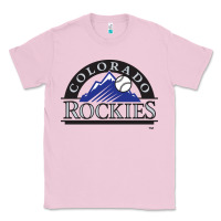 Bubblegum Pink The Rocks Baseball Gifts Classic Tee - linhVisuals