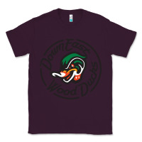 Plum Down East Wood Ducks Classic Tee - linhVisuals