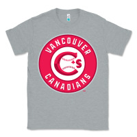 Heather Grey Vancouver Canadians (2) Classic Tee - linhVisuals