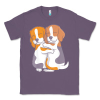Lavender beagle t  shirt cute beagle dog love t  shirt Classic Tee - linhVisuals