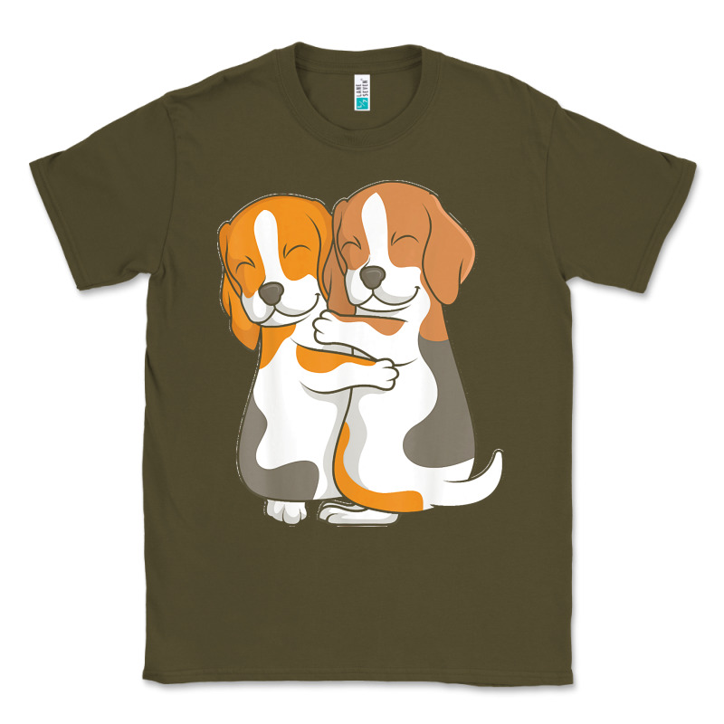 Beagle T  Shirt Cute Beagle Dog Love T  Shirt Classic Tee by linhVisuals | Teevron