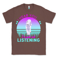 Chestnut bedlington terrier t  shirt i hear you i'm just not listening bedlingt Classic Tee - linhVisuals