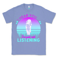 Colony Blue bedlington terrier t  shirt i hear you i'm just not listening bedlingt Classic Tee - linhVisuals