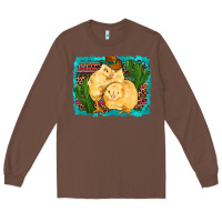 Chestnut western cowboy chicks cactus coop animals  leopard serape turquoise Long Sleeve Tee - Artiststas