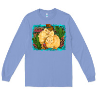 Colony Blue western cowboy chicks cactus coop animals  leopard serape turquoise Long Sleeve Tee - Artiststas