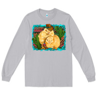 Moon Dust western cowboy chicks cactus coop animals  leopard serape turquoise Long Sleeve Tee - Artiststas