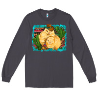Smoke western cowboy chicks cactus coop animals  leopard serape turquoise Long Sleeve Tee - Artiststas