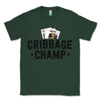 Sports Green funny cribbage shirt for men cribbage champ tournament Classic Tee - linhVisuals