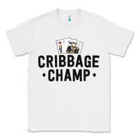 White funny cribbage shirt for men cribbage champ tournament Classic Tee - linhVisuals