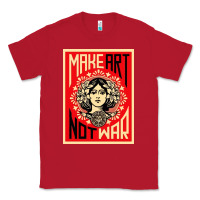 Make Art No War Classic Tee | Teevron