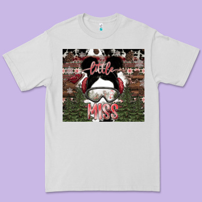 Little Miss Premium Tee Designed By Cowhidedigitalart