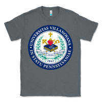 Charcoal Heather villanova university Classic Tee - linhVisuals