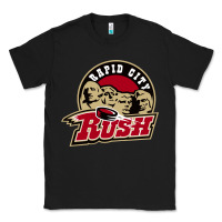 Black Rapid City Rush Classic Tee - linhVisuals