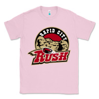Bubblegum Pink Rapid City Rush Classic Tee - linhVisuals